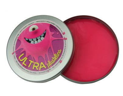 Ultra Plastelína Standard 80g - Růžová