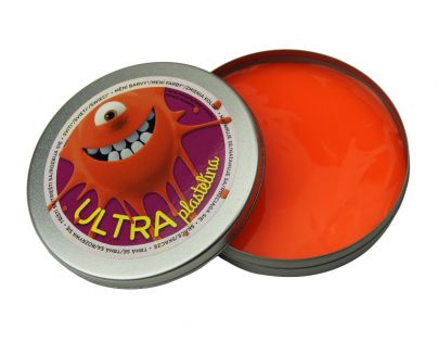 Ultra Plastelína Standard 80g - Světle oranžová