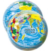 Unice Lopta Mapa sveta 23 cm