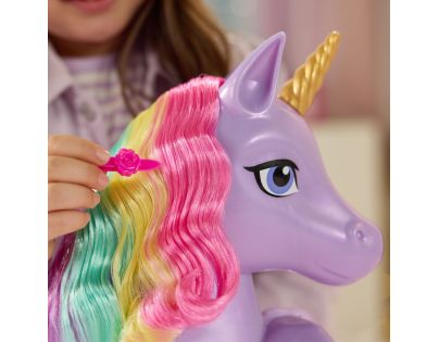 Unicorn academy česacia hlava rozkladacia na hrací set