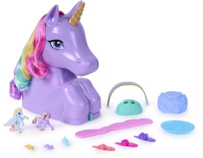 Unicorn academy česacia hlava rozkladacia na hrací set