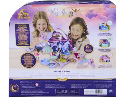 Unicorn academy česacia hlava rozkladacia na hrací set