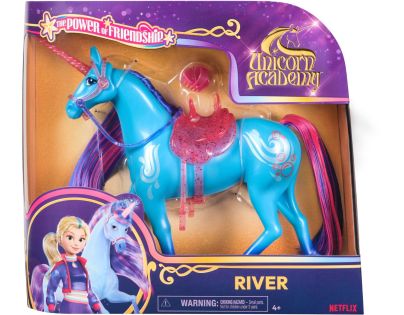 Unicorn Academy česací jednorožec 24 cm River - Poškodený obal