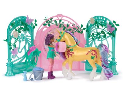 Unicorn Academy malá stáj s jednorožcom meniacim farby