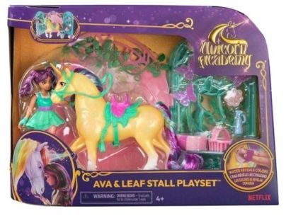 Unicorn Academy malá stáj s jednorožcom meniacim farby