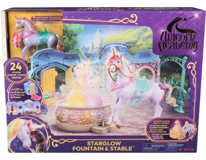 Unicorn Academy veľká rozložitelná stáj sa zvuky a s Wildstar