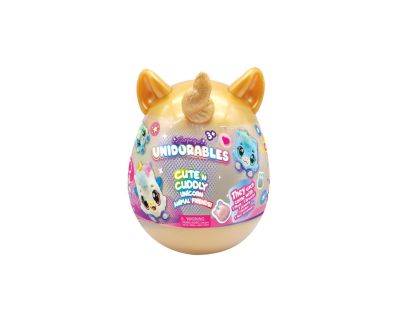 Alltoys Unidorables Plyšové zvieratko s prekvapením Žluté vejce