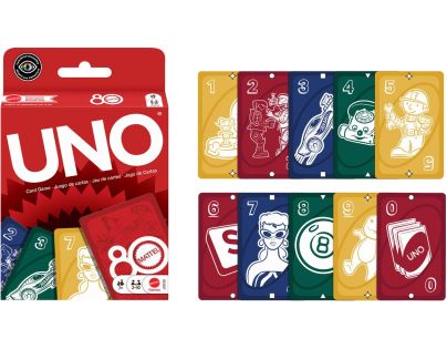 Uno 80. výročie Mattel