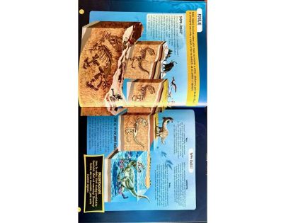 ÚŽASNÍ DINOSAURI - 3D MODEL - Zábavné encyklopédie, čítaj, uč sa a skladaj