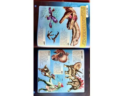 ÚŽASNÍ DINOSAURI - 3D MODEL - Zábavné encyklopédie, čítaj, uč sa a skladaj