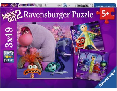 Ravensburger V hlave 2, 3x49 dielikov