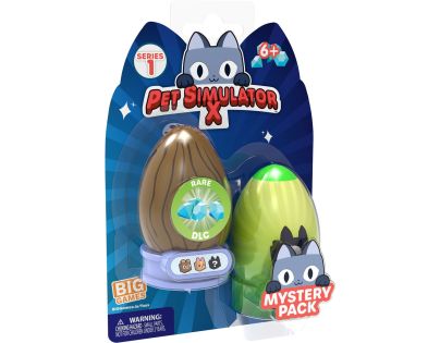 Vajíčka s figúrkami Pet simulator 2 ks