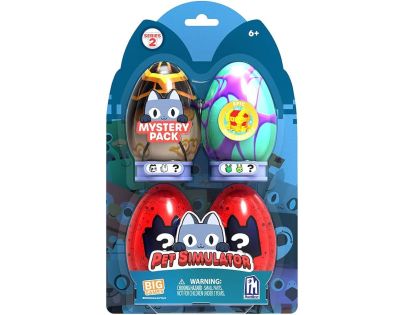 Vajíčka s figúrkami Pet simulator 4 ks