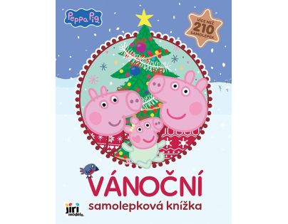 Vianočná samolepková knižka Prasiatko Peppa
