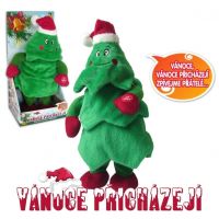 Made Vánoční stromeček zpívající tancující 31 cm 2