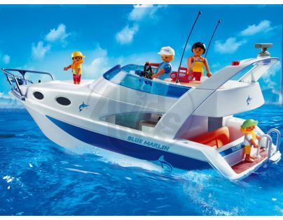 Velká motorová jachta Playmobil