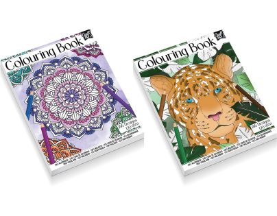 Veľká kniha omaľovánok mandala mix obrázkov