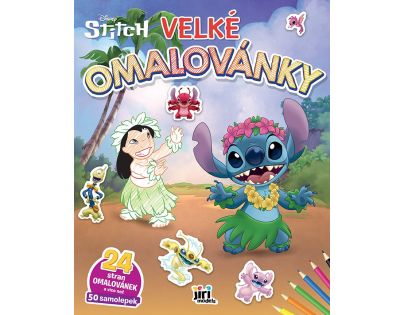 Veľké omaľovánky Lilo & Stitch