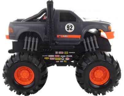 Veľké terénne auto 40 cm šedo-oranžové