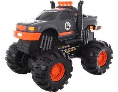 Veľké terénne auto 40 cm šedo-oranžové