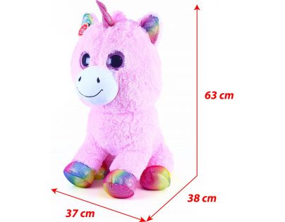Rappa plyšový jednorožec 58 cm