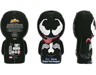 Venom sprchový gél a šampón 400 ml 2D