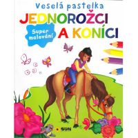 Veselá pastelka - JEDNOROŽCI A KONÍCI