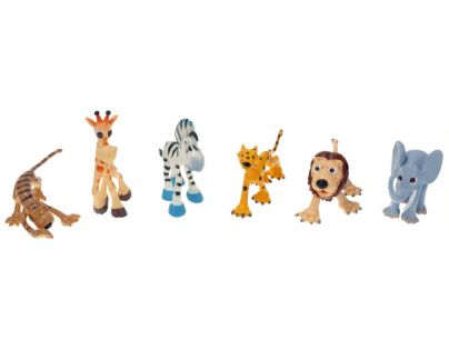 Veselá zvířátka Safari 6ks v sáčku