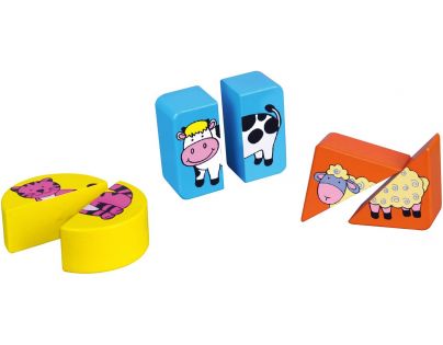 Viga Drevené puzzle pre najmenších