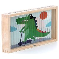 Vilac Drevená 4D skladačka Zvieratká 2