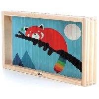 Vilac Drevená 4D skladačka Zvieratká 4