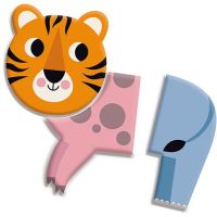 Vilac Drevené magnetky Legrační zvieratká 4