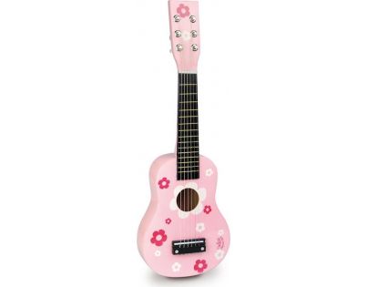Vilac Gitara ružová s kvetmi