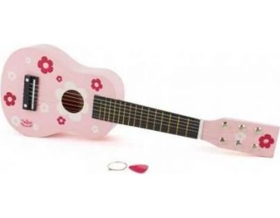 Vilac Gitara ružová s kvetmi