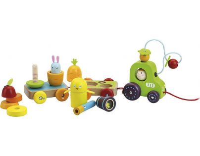 Vilac Multifunkčný ťahací traktor