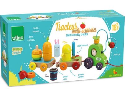 Vilac Multifunkčný ťahací traktor