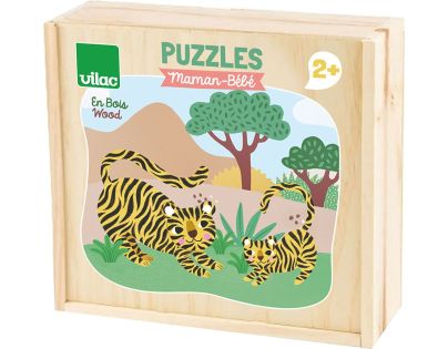 Vilac Puzzle Mláďatká a mamičky