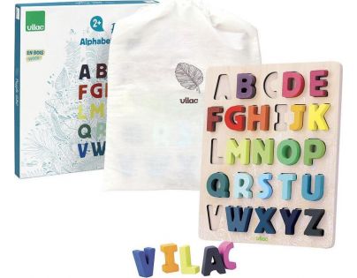Vilac Vkladacie puzzle abeceda