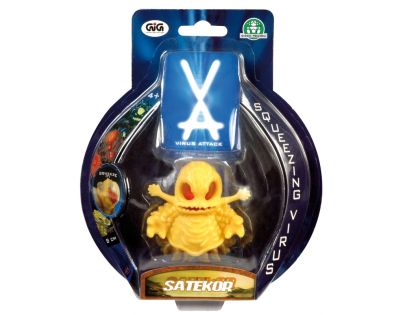 EP Line Virus Attack exkluzivní 7,5 cm Satekor žlutý