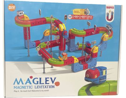 Vláčikodráha Maglev 168 dielov