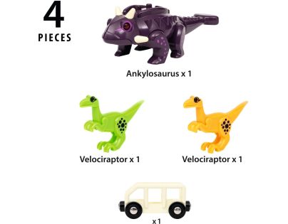 Vlaková súprava Útok dinosaurov