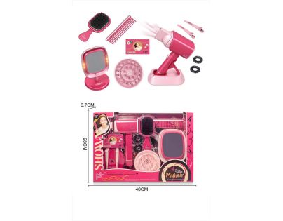 Vlasové štúdio fén + zrkadlo