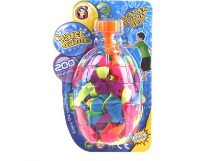 Vodní bomby 200ks - Poškodený obal