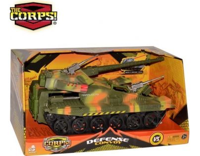 Lanard Vojenský set 33 cm - Tank