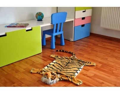 Vopi Předložka Tygr 3D hnědý 50 x 85 cm