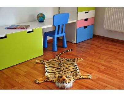 Vopi Předložka Tygr 3D hnědý 50 x 85 cm