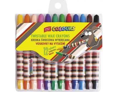 Easyoffice Voskovky na vytáčení 12 ks