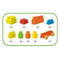 Vozík s kockami veľký 32 ks 3