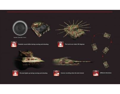 VsTank RC Tank Airsoft German Leopard 2A6 Winter