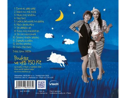Vtech Usínačky s Petrou Černockú CD CZ
